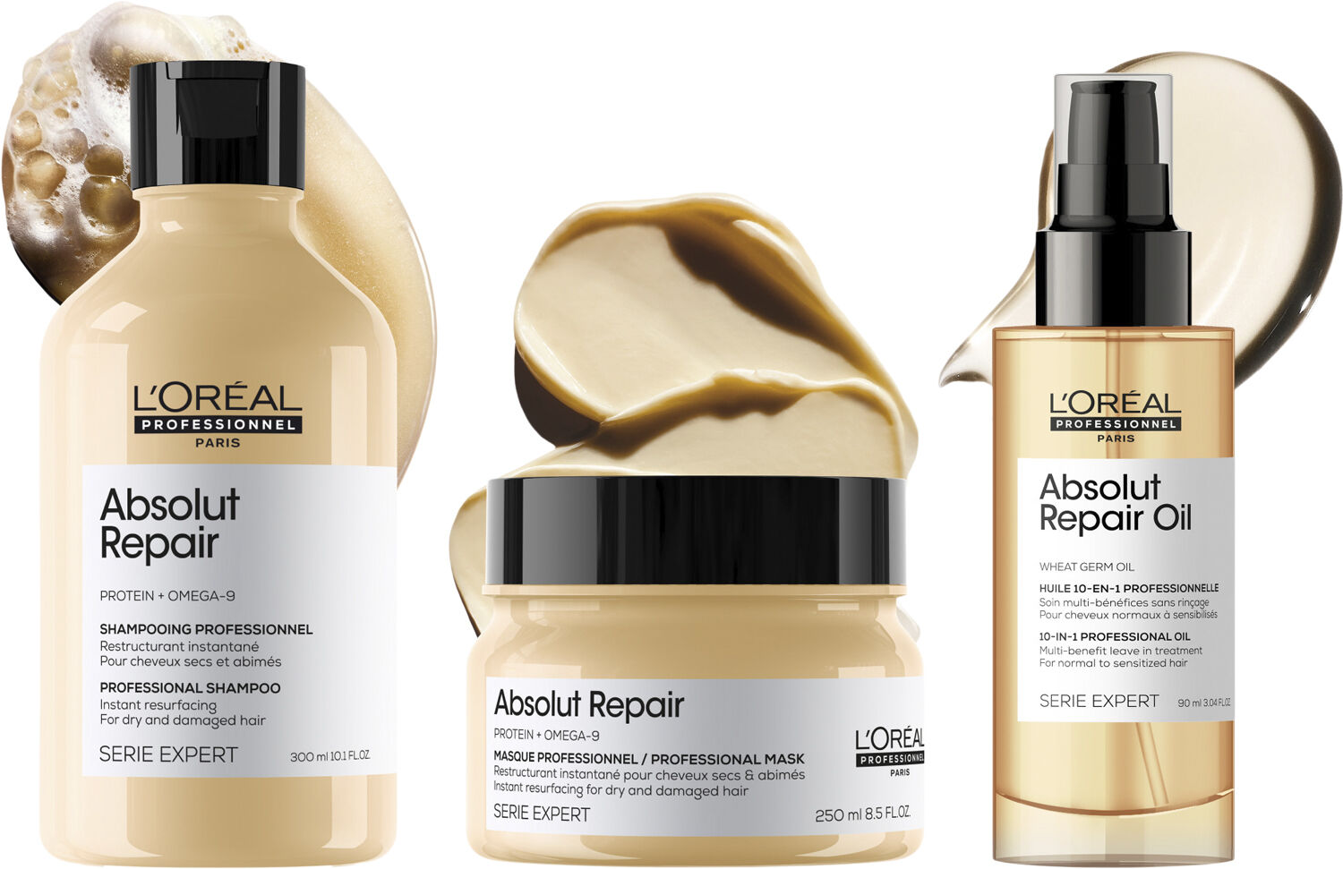 L'Or&eacute;al Professionnel Absolut Repair Gold Shampoo 300ml