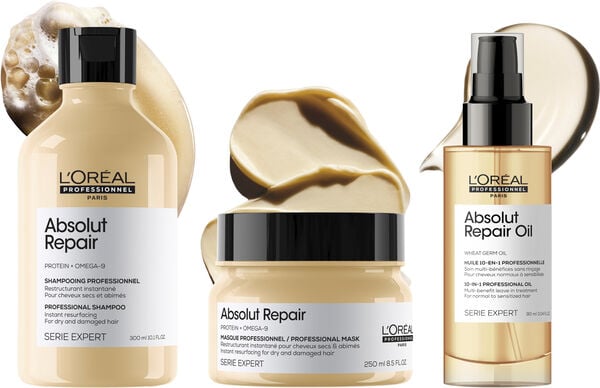 L'Oréal Professionnel Absolut Repair Gold Shampoo 300ml