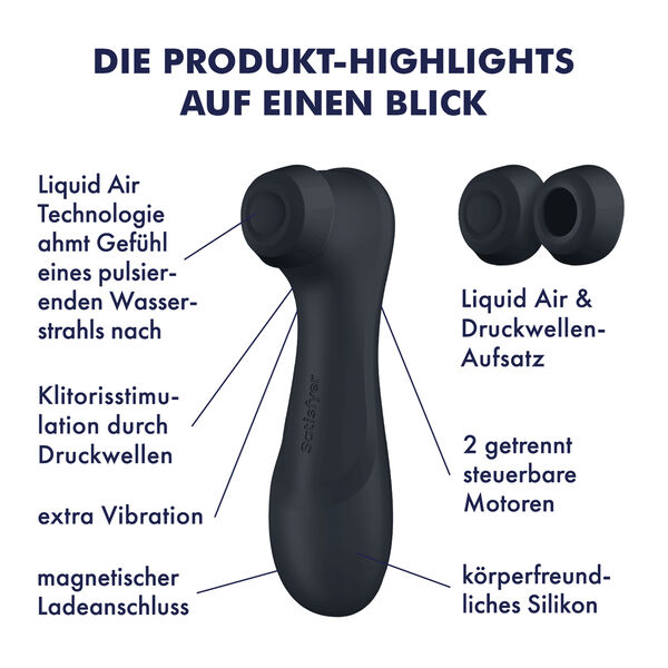 Satisfyer Pro 2 Generation 3 black lufttryksvibrator