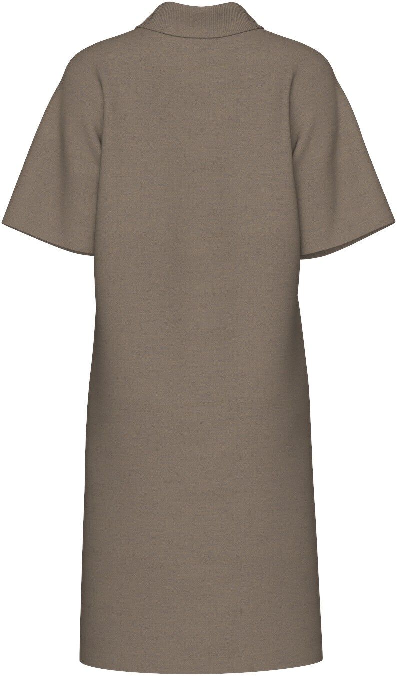 PCORINA LS POLO KNIT DRESS PWP BC