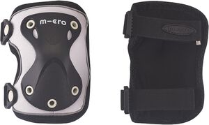 Micro - Kn&aelig;- og Albuebeskyttere - Reflective Black S