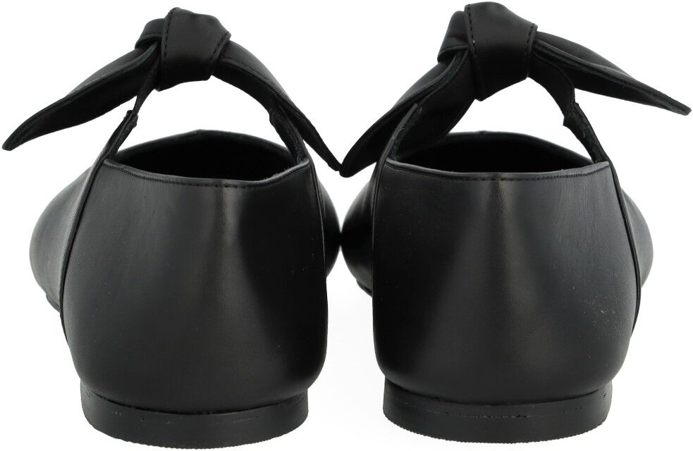 Ballerina med elastisk dekorativ sl&oslash;jfedetalje