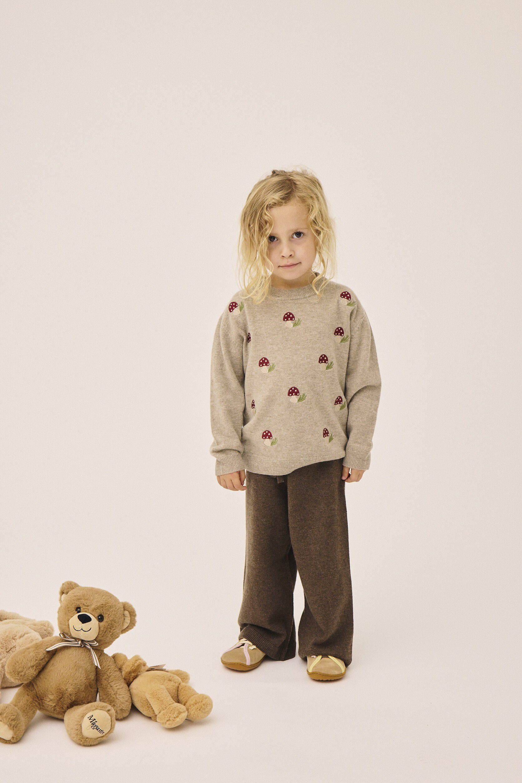 Strikka 10 RWS wool & GCS cashmere pullover (embroidery)