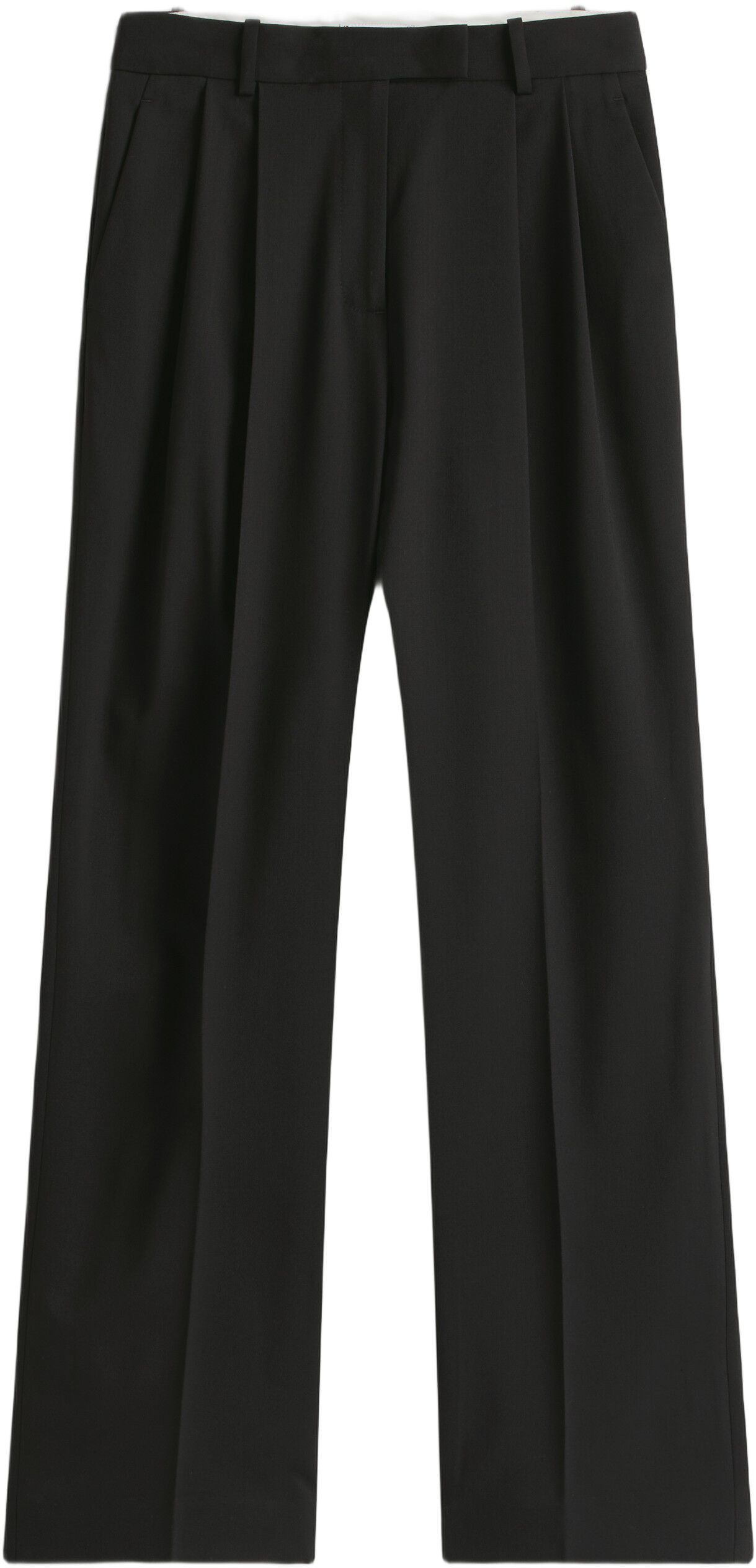 TIMELESS WOOL STRT PLEAT PANT