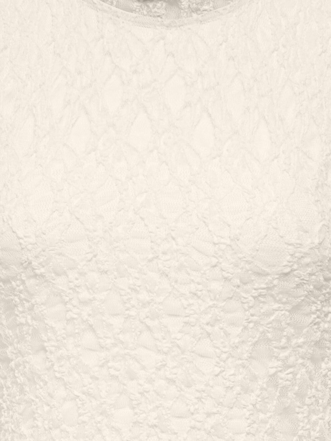 ONLLIVA S/L ASYMMETRIC LACE TOP JRS