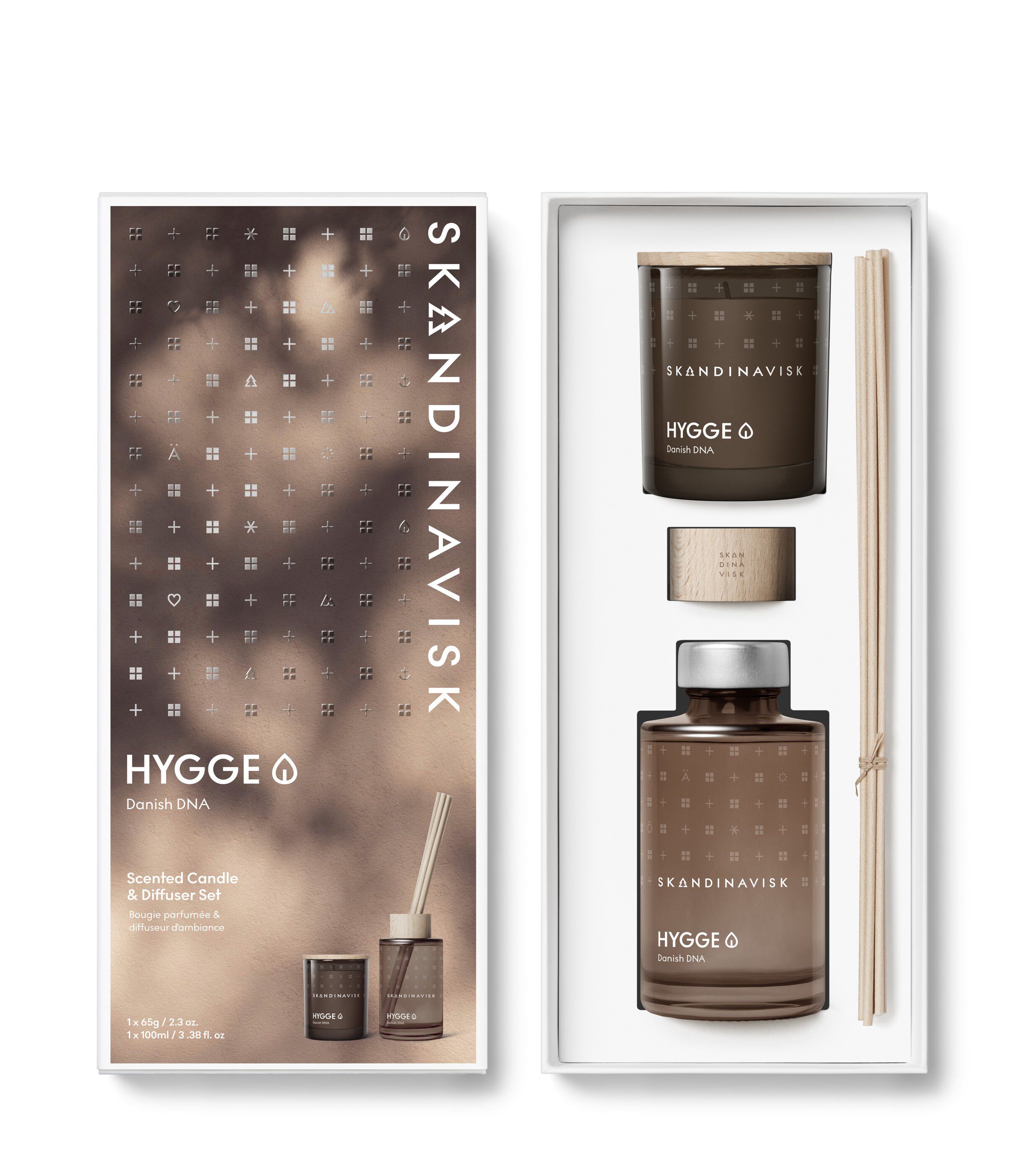 HYGGE Scented Candle & Diffuser Set