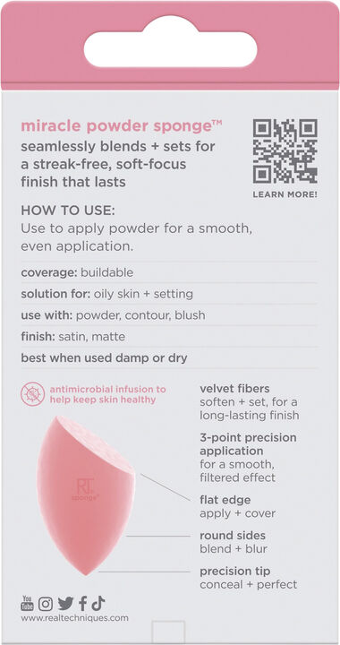 Real Techniques Miracle Powder Sponge