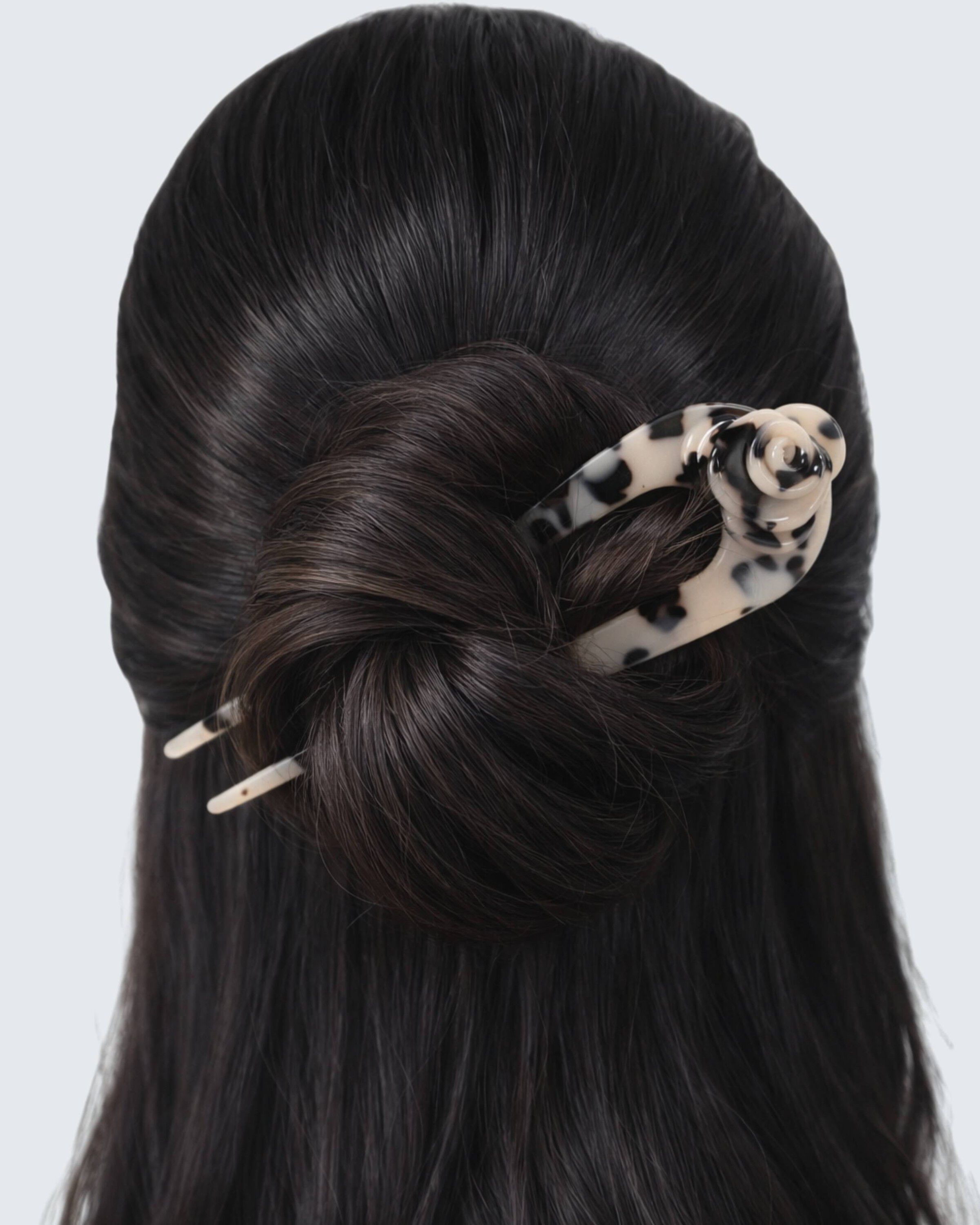 French Twist Hair Pin, Tortoise Shell
