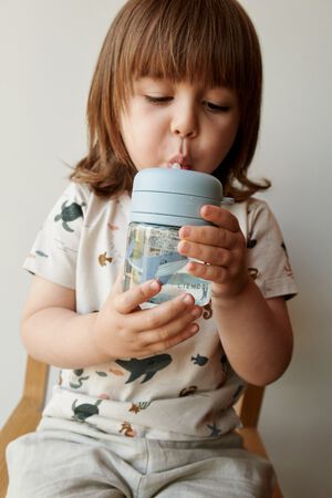 Pavia Tritan Straw Cup 280ml Sea cr