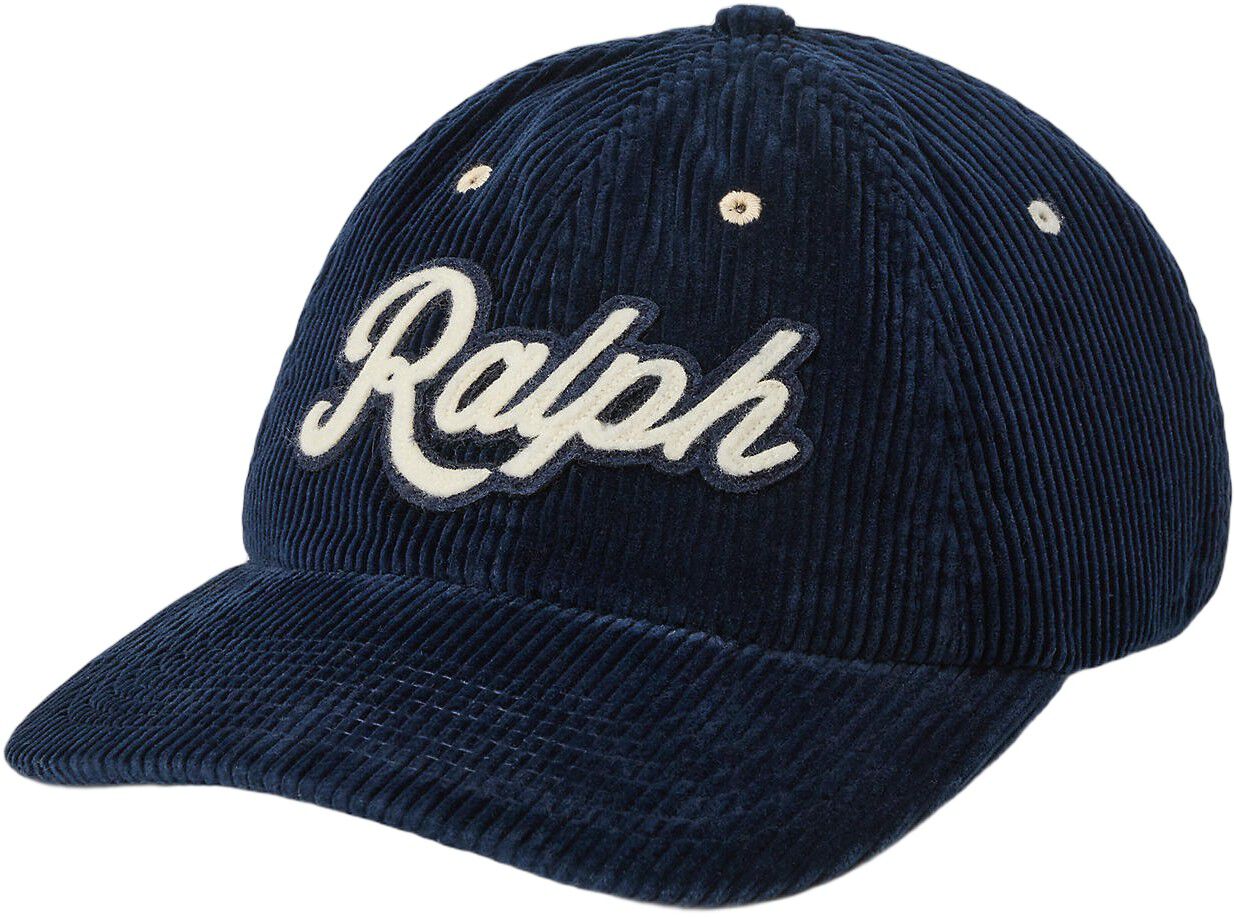 The Ralph Logo Corduroy Ball Cap