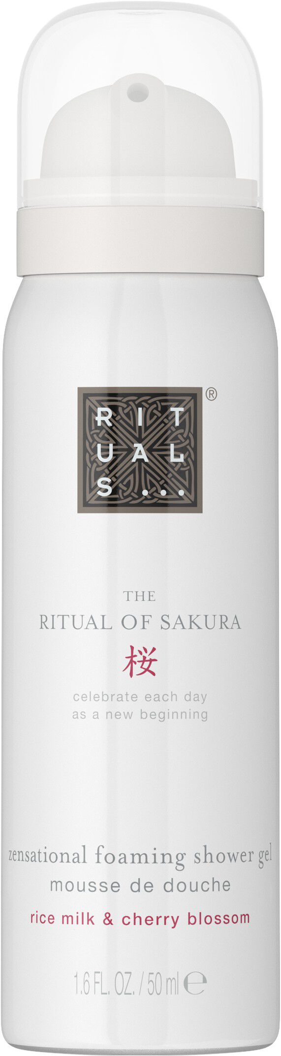 The Ritual of Sakura Foaming Shower Gel 50ml