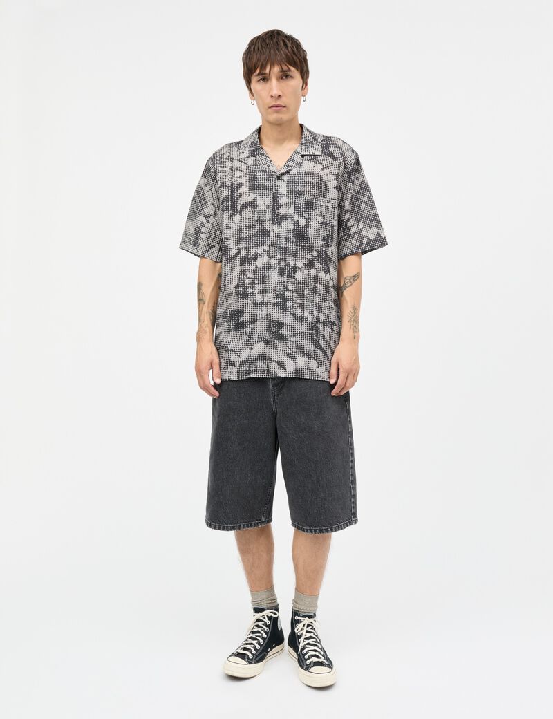 Cotton Linen Kenji Aop Shirt Ss