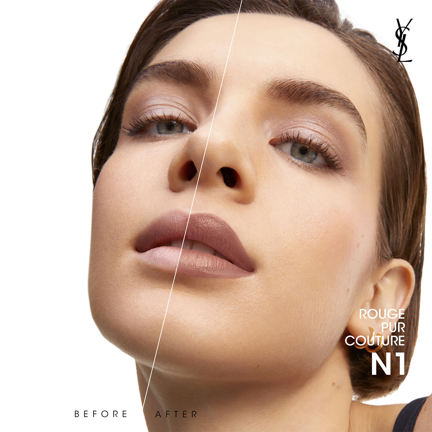 Rouge Pur Couture Pure Color-In-Care Satin Lipstick