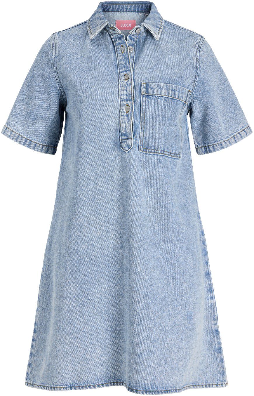 JXAMARA SILLE SS SHORT DRESS DNM SN