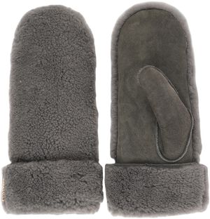 COLON - MITTENS - PALM OF SUEDE AND UPPER OF CURLY SHEARLING
