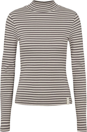 ESBlossom Stripe LS Turtleneck GOTS