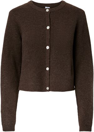 PCSILLY LS O-NECK KNIT CARDIGAN NOO