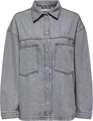 ONLEMMIE L/S SHIRT GREY DNM AZG NOO