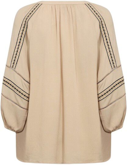SC-SEBORA 1 Bluse Sand