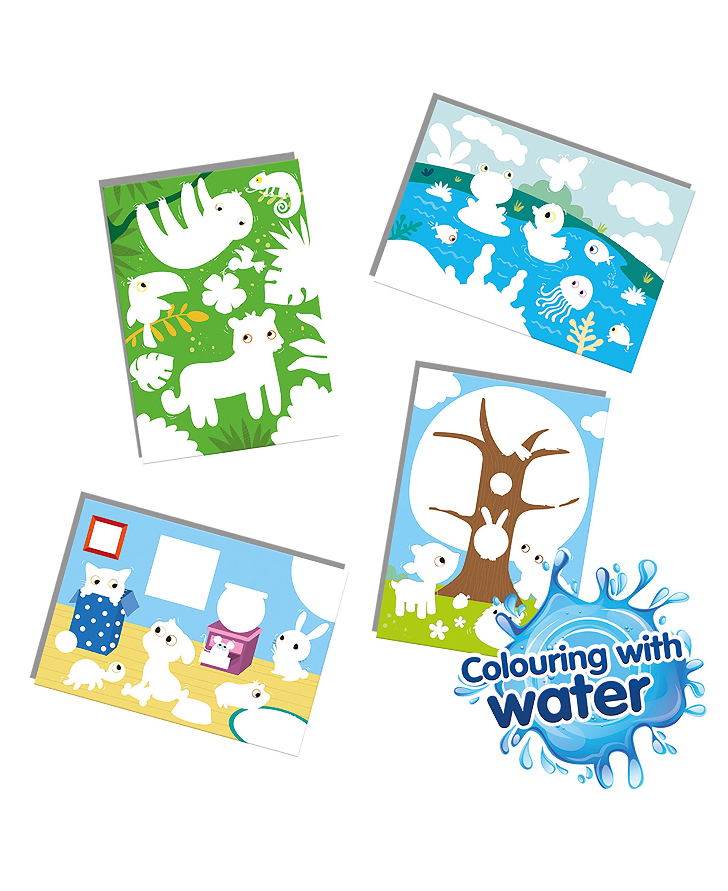 SES Creative - Mit f&oslash;rste - Maling med vandfarver - Skjulte