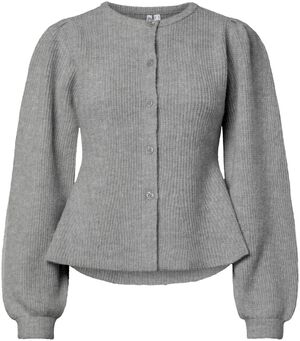 PCSILLY LS PUFF KNIT CARDIGAN NOOS