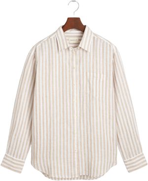 REL STRIPED LINEN SHIRT