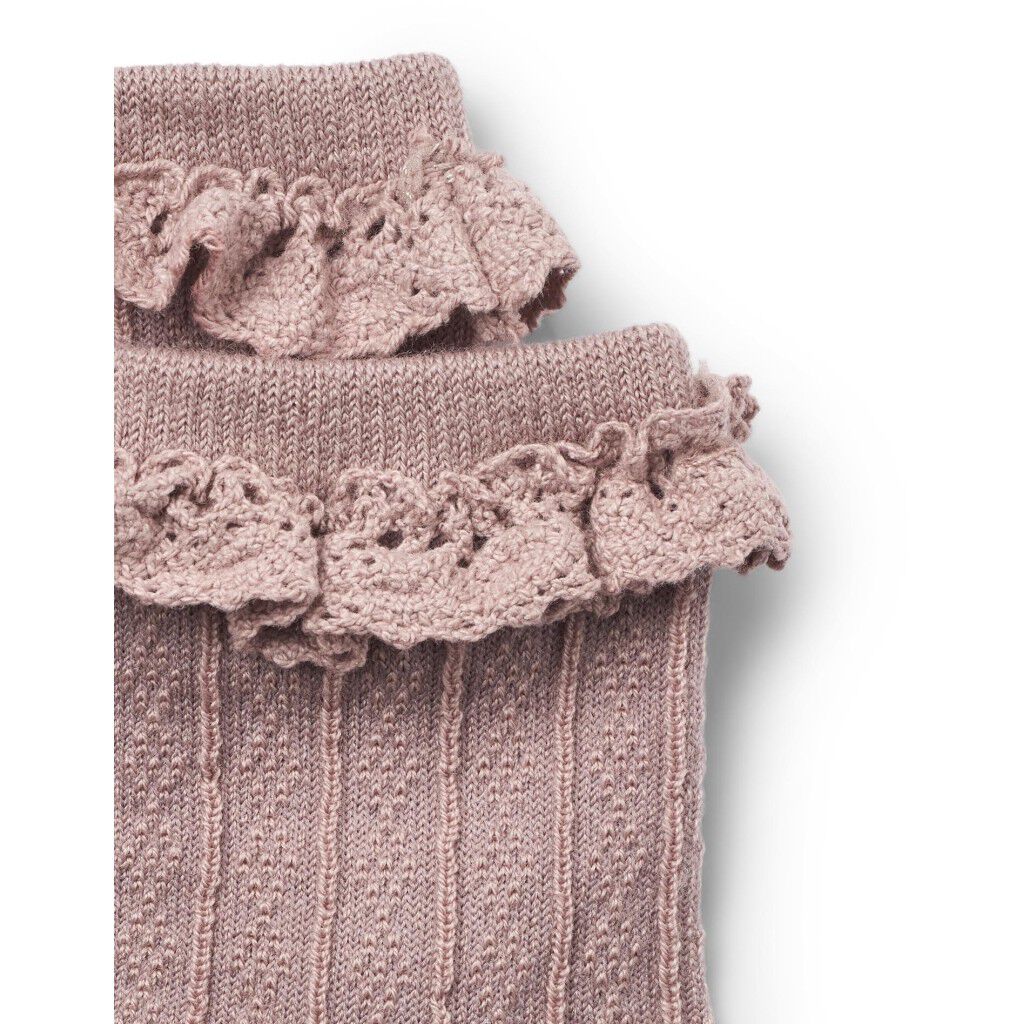 Blonde Uldsokker Nora