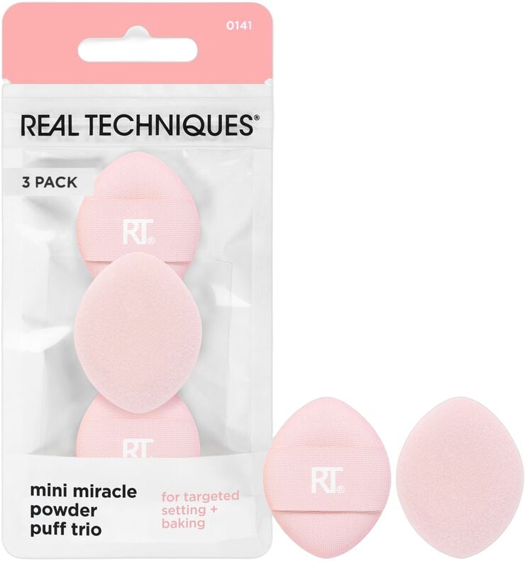 Real Techniques Mini Miracle Powder Puff Trio