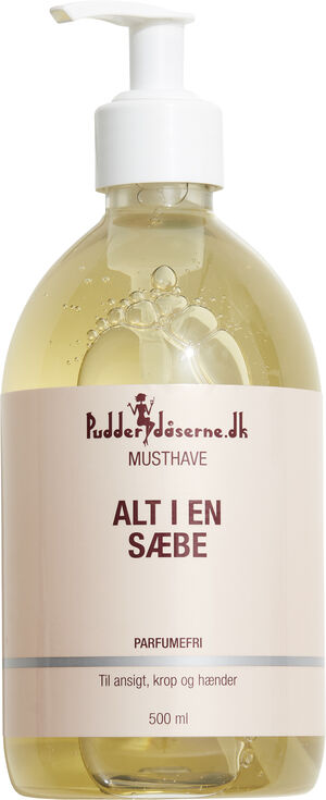 Pudderdåserne Alt i en Sæbe 500 ml