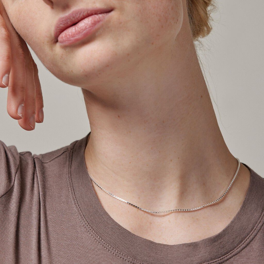 Necklace, Box Chain 1,45 mm