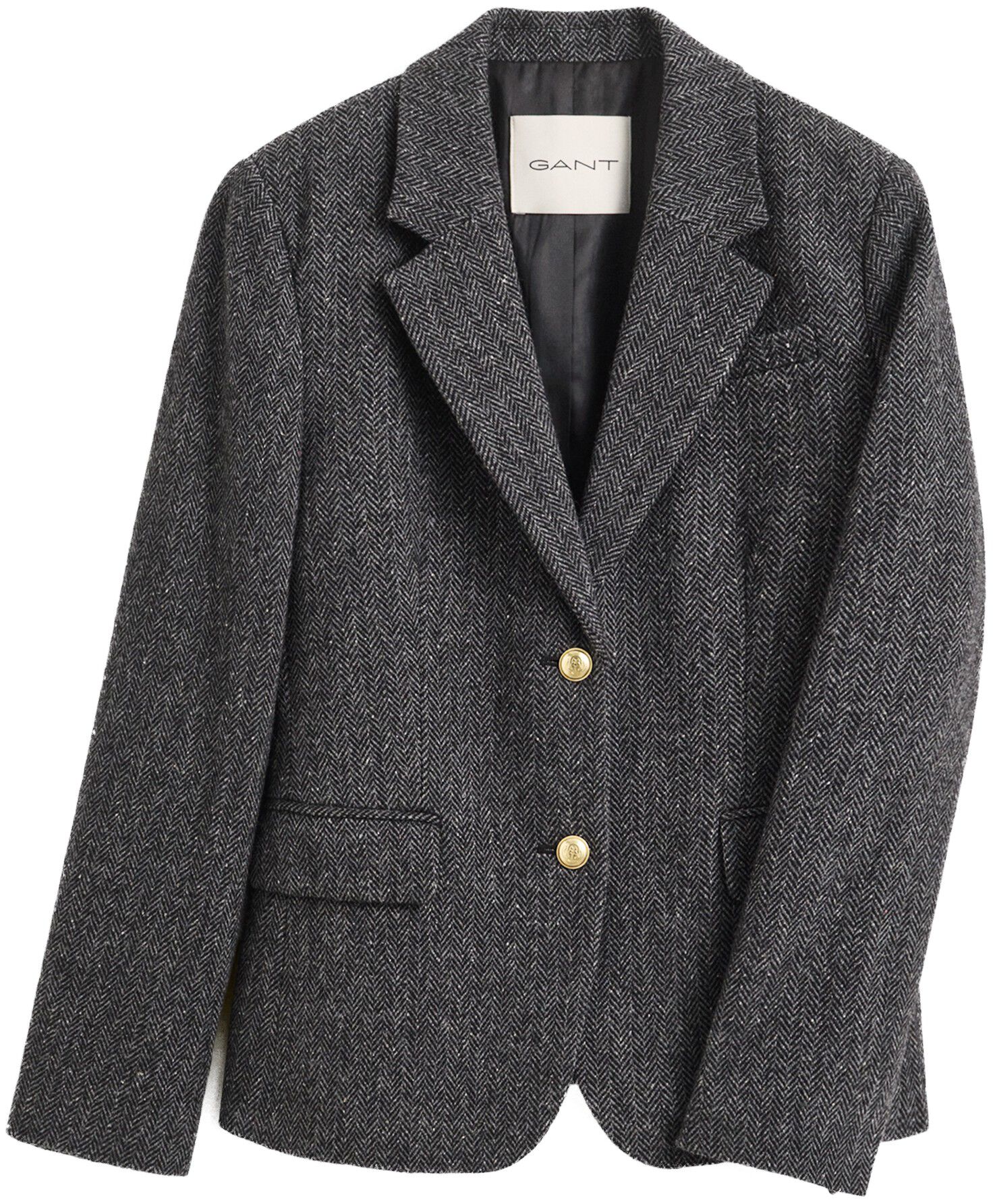 SLIM HERRINGBONE BLAZER