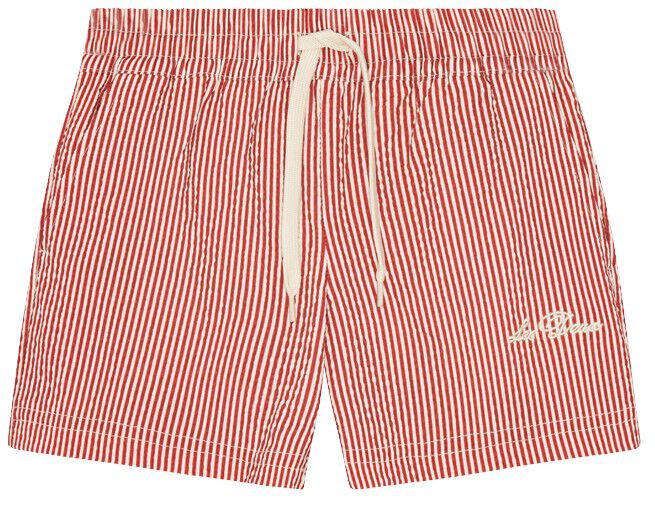 Stripe Seersucker Swim Shorts KIDS