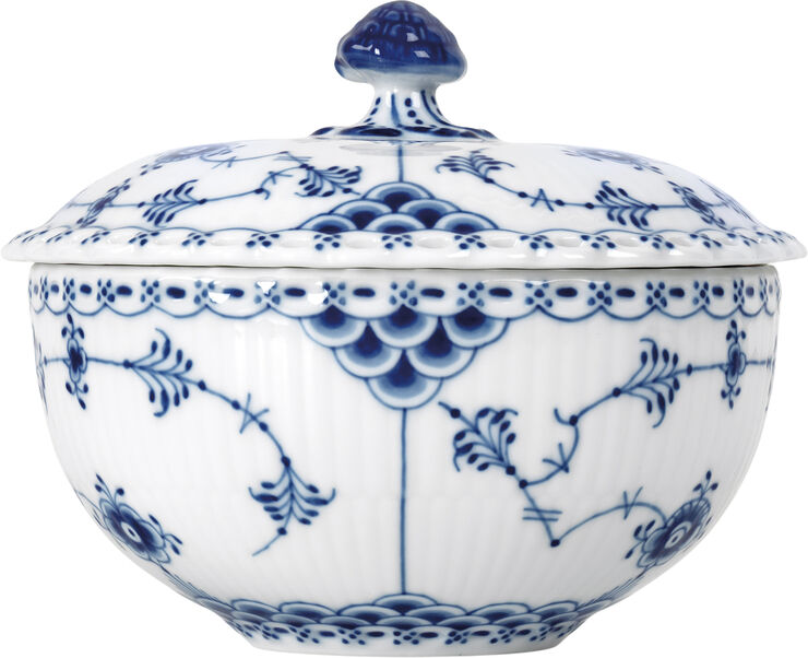 MUSSELMALET HELBLONDE SKÅL MED LÅG 35 CL