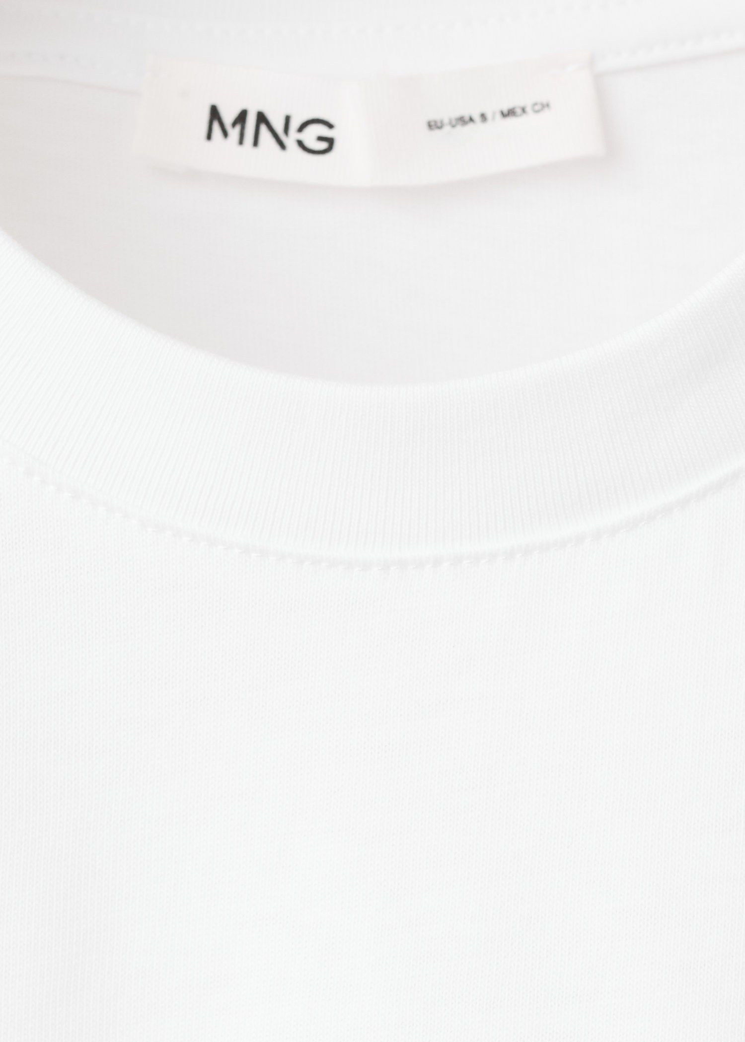 Printed cotton-blend t-shirt