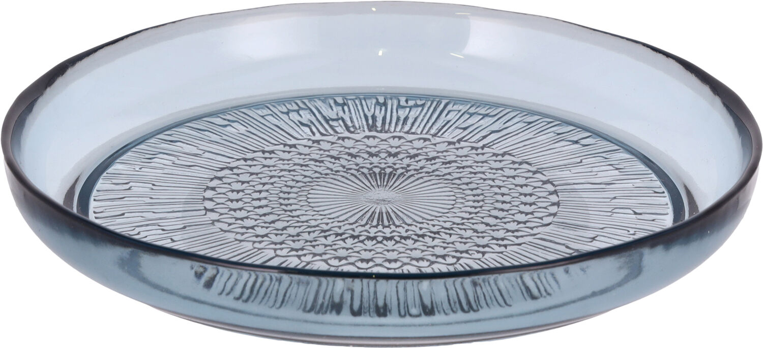 Glastallerken Kusintha 18 cm Bl&aring;