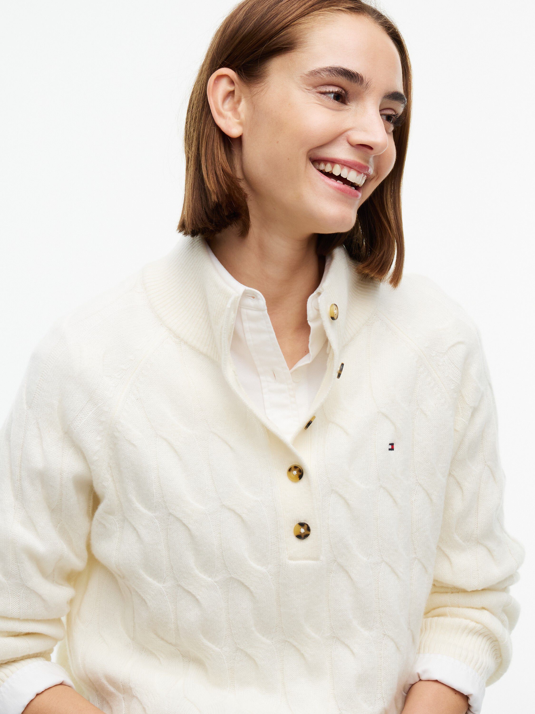 SOFT WOOL CABLE MK-NK HENLEY