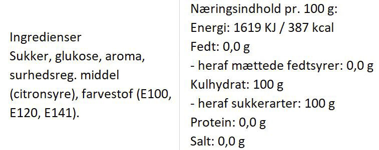 Jule bolcher med smag af jule&aelig;ble & bergamotte