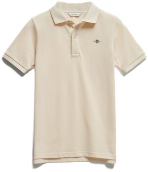 Shield Knitted Zip SS Polo