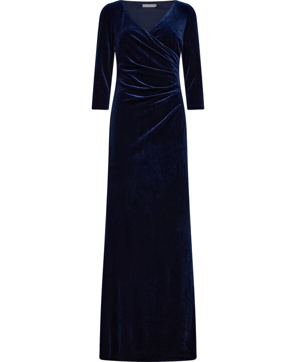 Kjole i velourkvalitet