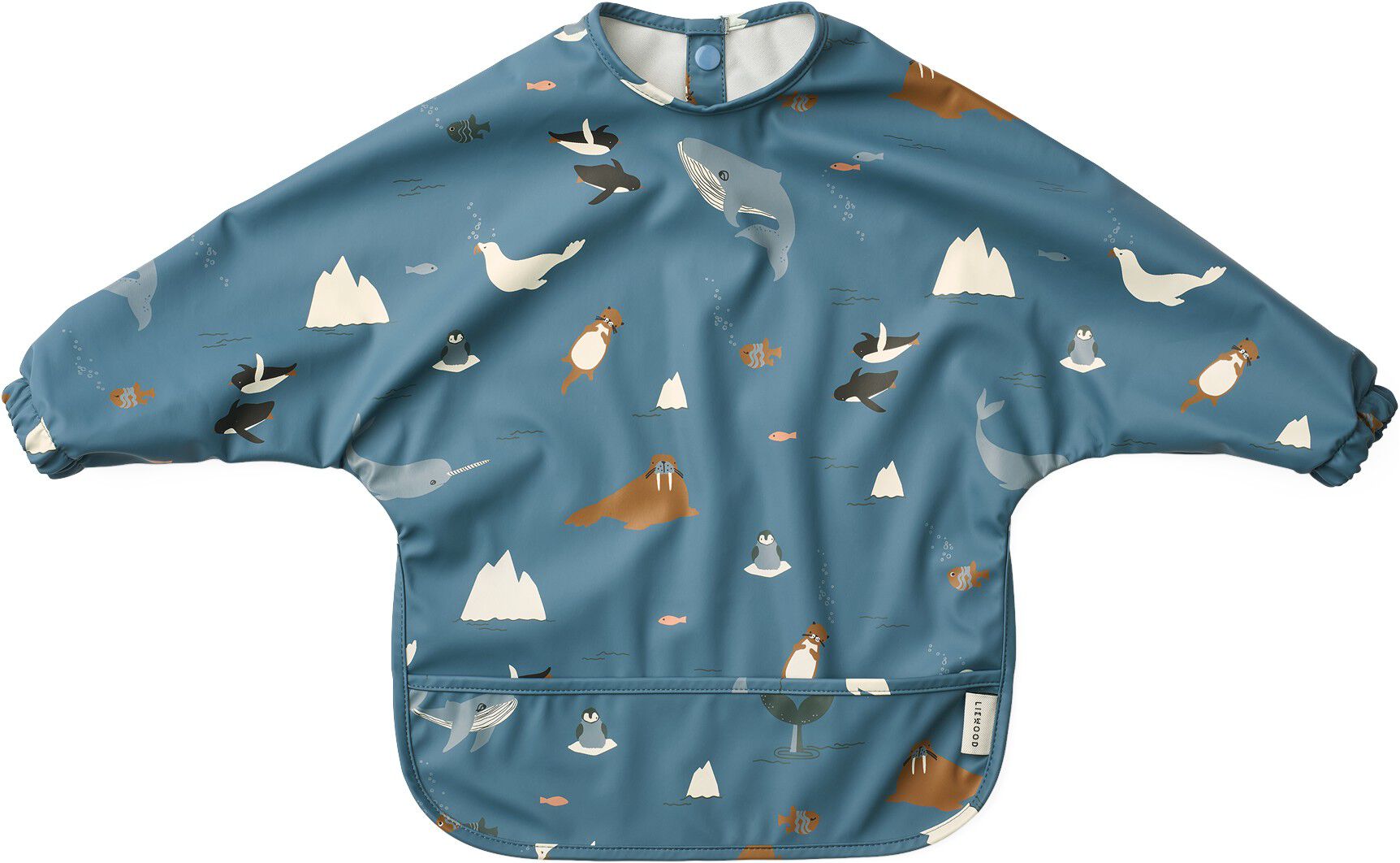 Merle Printed Cape Bib