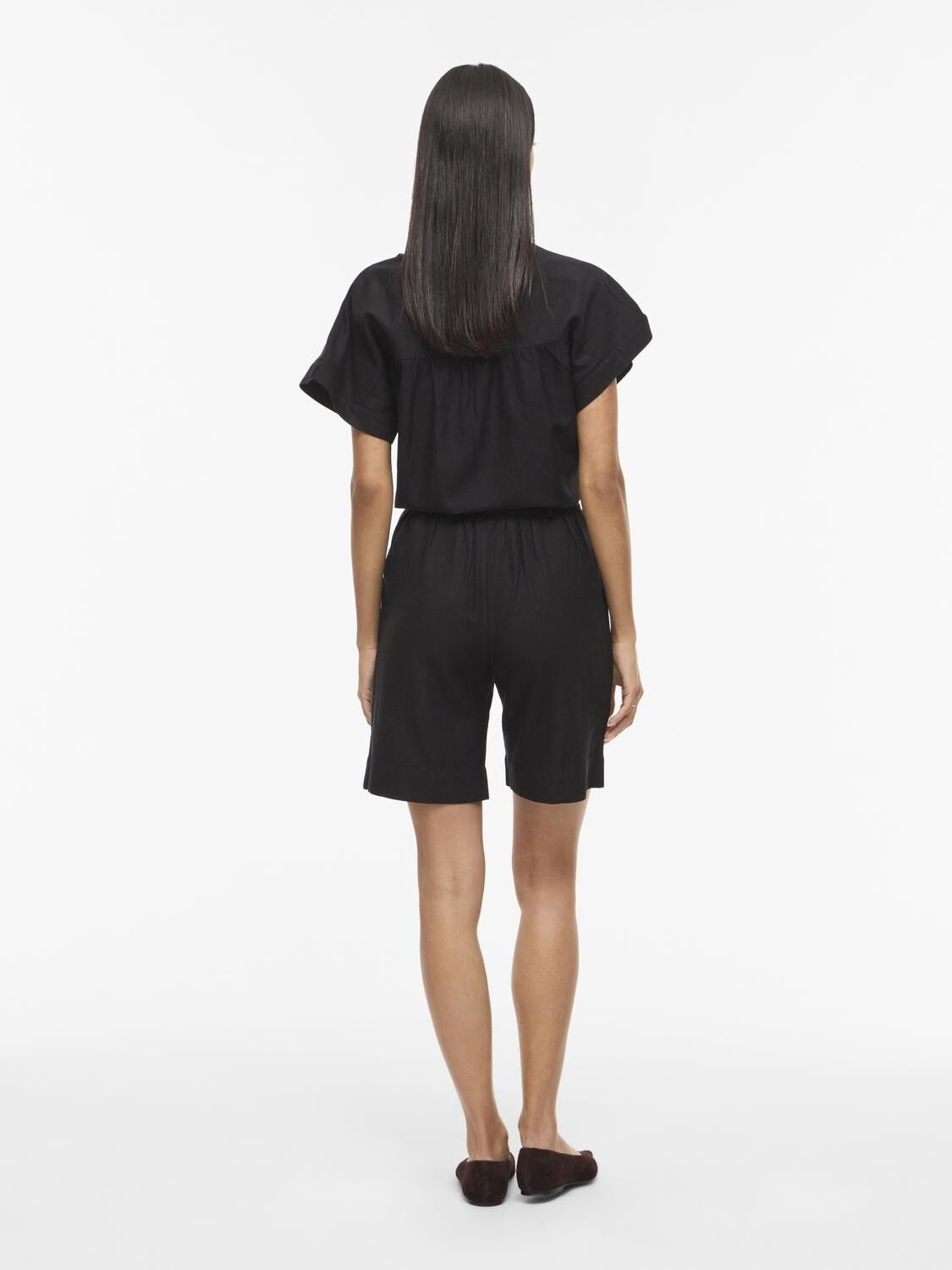 VIPRISILLA HW BERMUDA SHORTS/VOL -