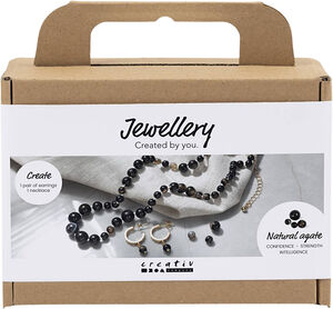 Mini DIY Kit Smykker, Halskæde og øreringe