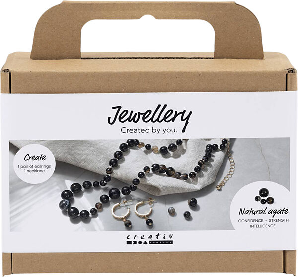 Mini DIY Kit Smykker, Halskæde og øreringe