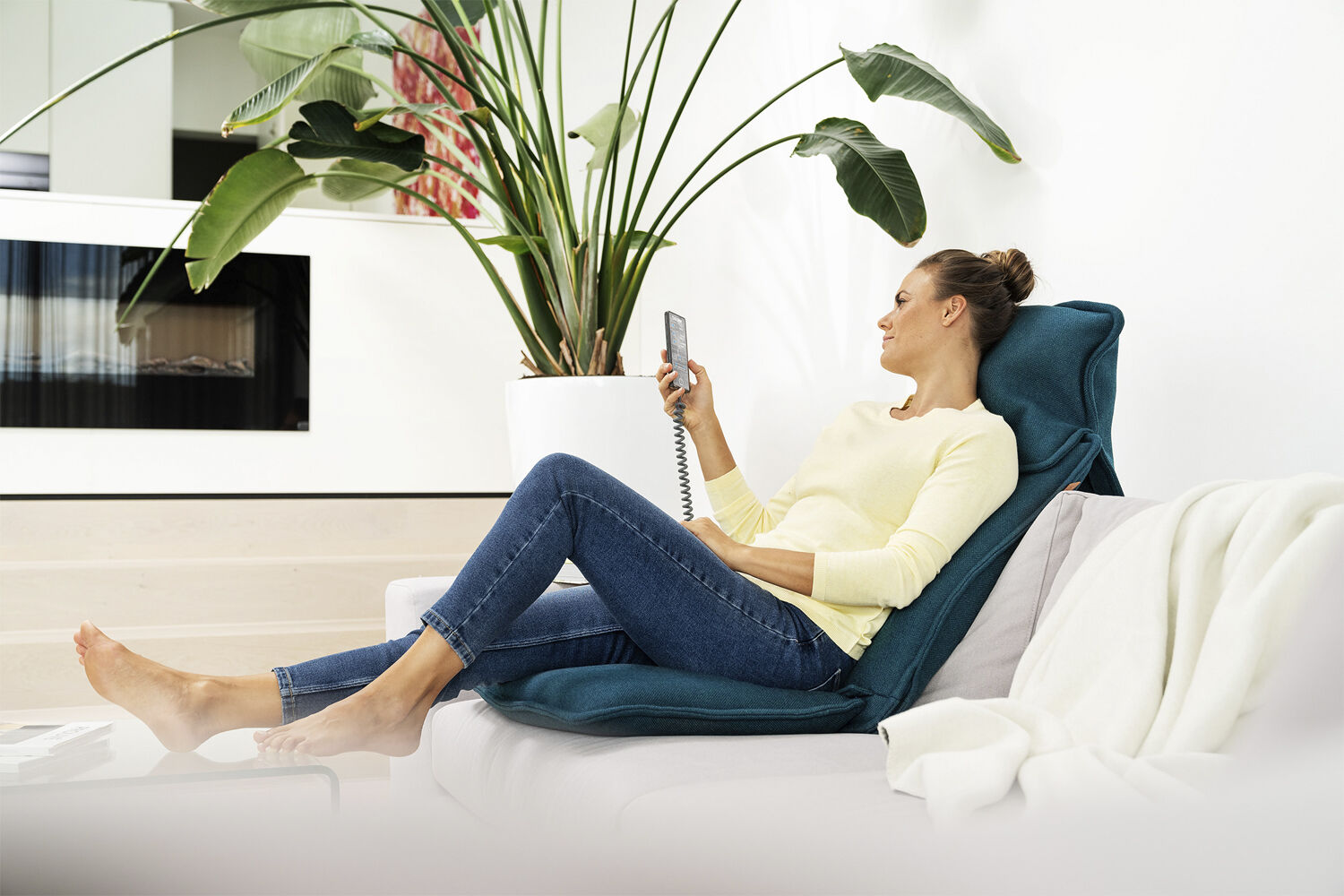 MG 330 Petrol Blue Massages&aelig;de