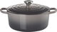 Rund støbejernsgryde 5,3L Flint