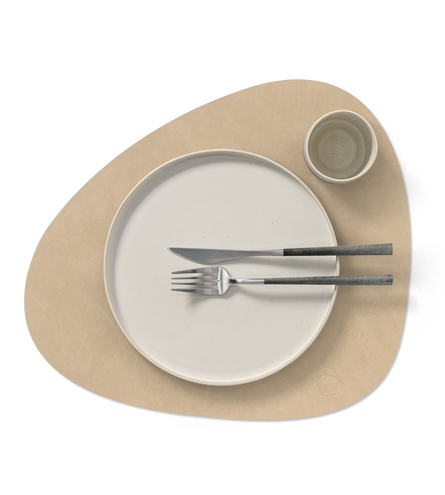 Table Mat Curve L Nupo Sand