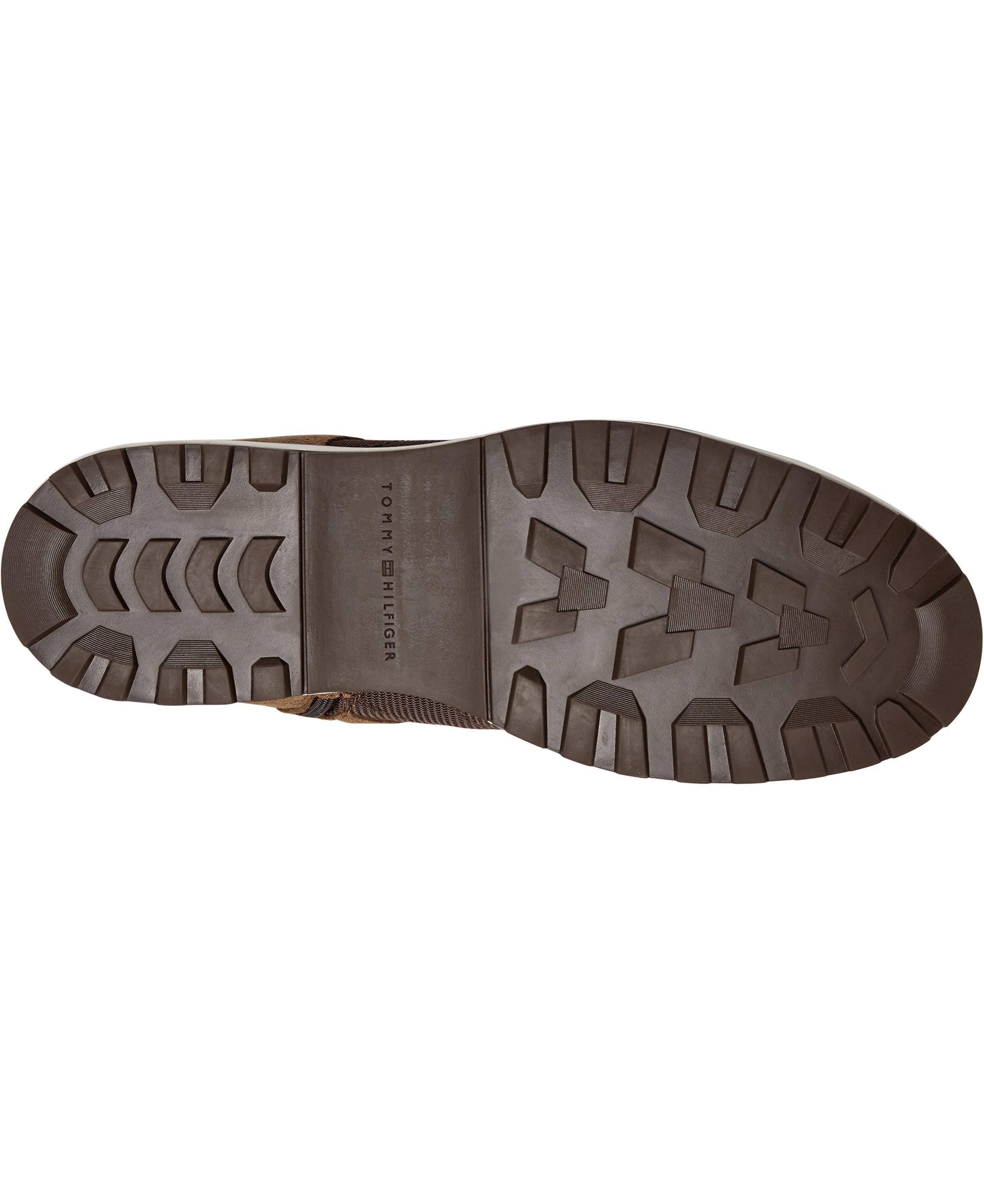 Suede Outdoor Cleat Mesh Panel Boots