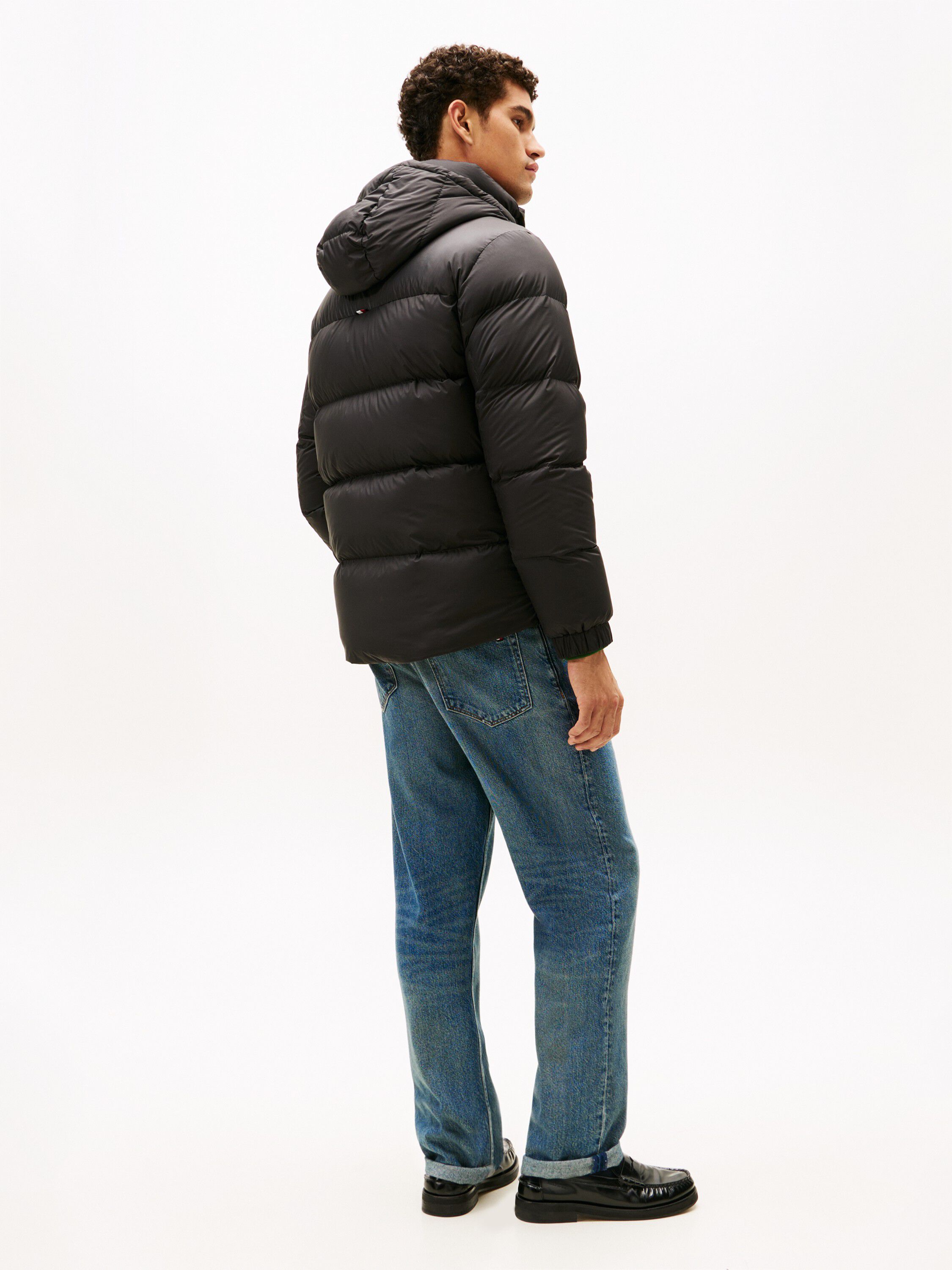 MIX DOWN HOODED PUFFER