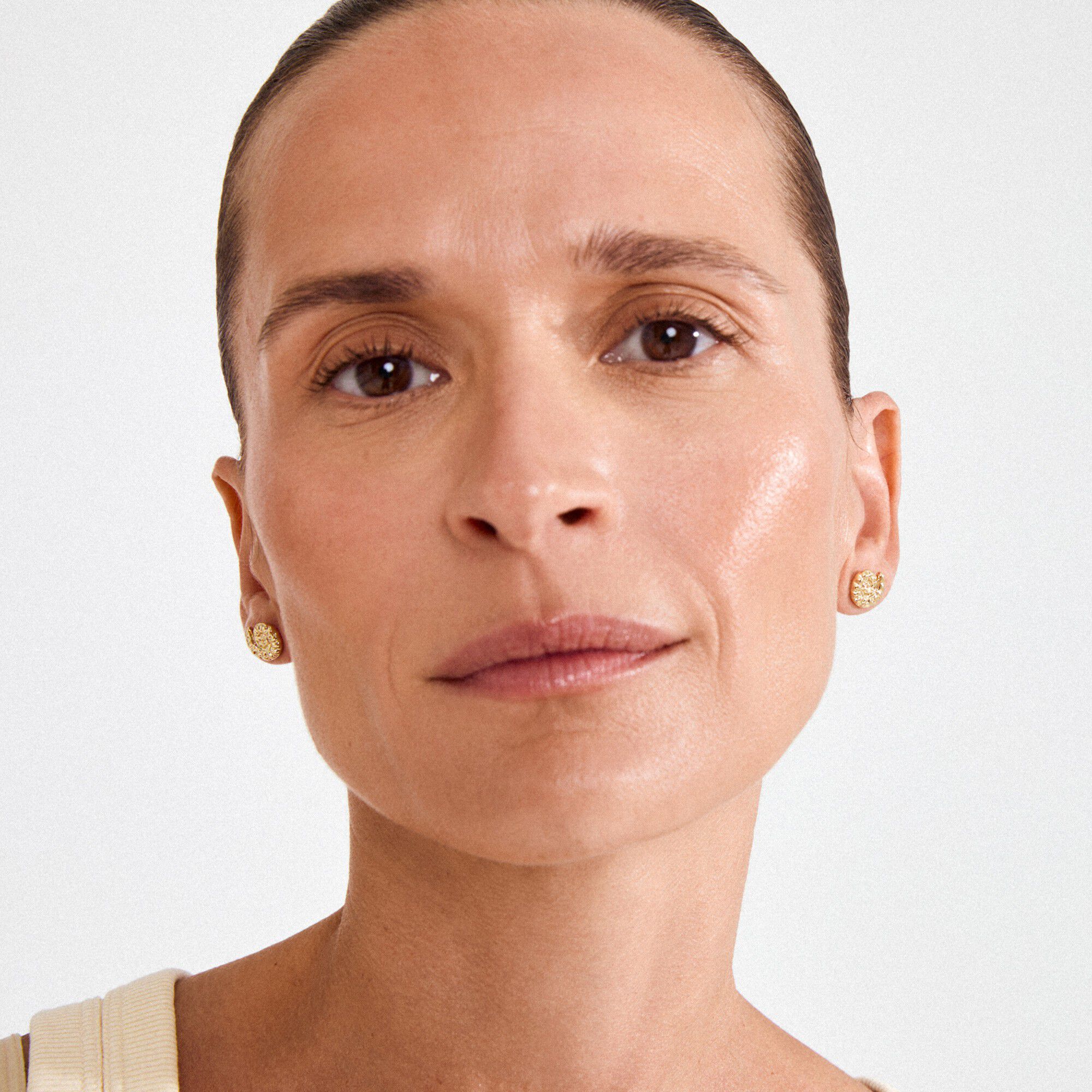 HAZE earrings gold-plated