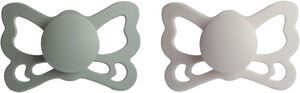FRIGG Butterfly anatomiske sutter i medicinsk silikone 2-pak str. 2 -